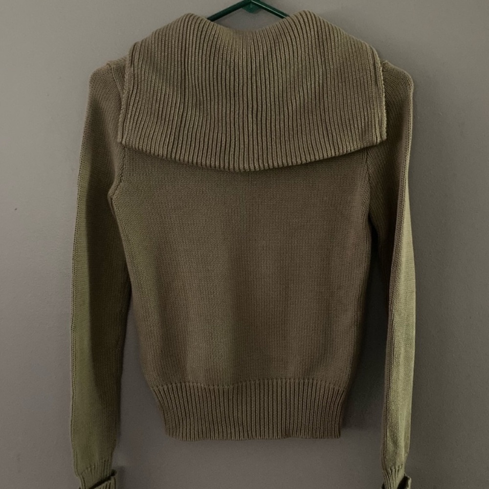 Ralph Lauren Zip Up Cotton Cardigan Sweater